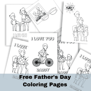 Father's Day Kids Printables - The Expat Mum