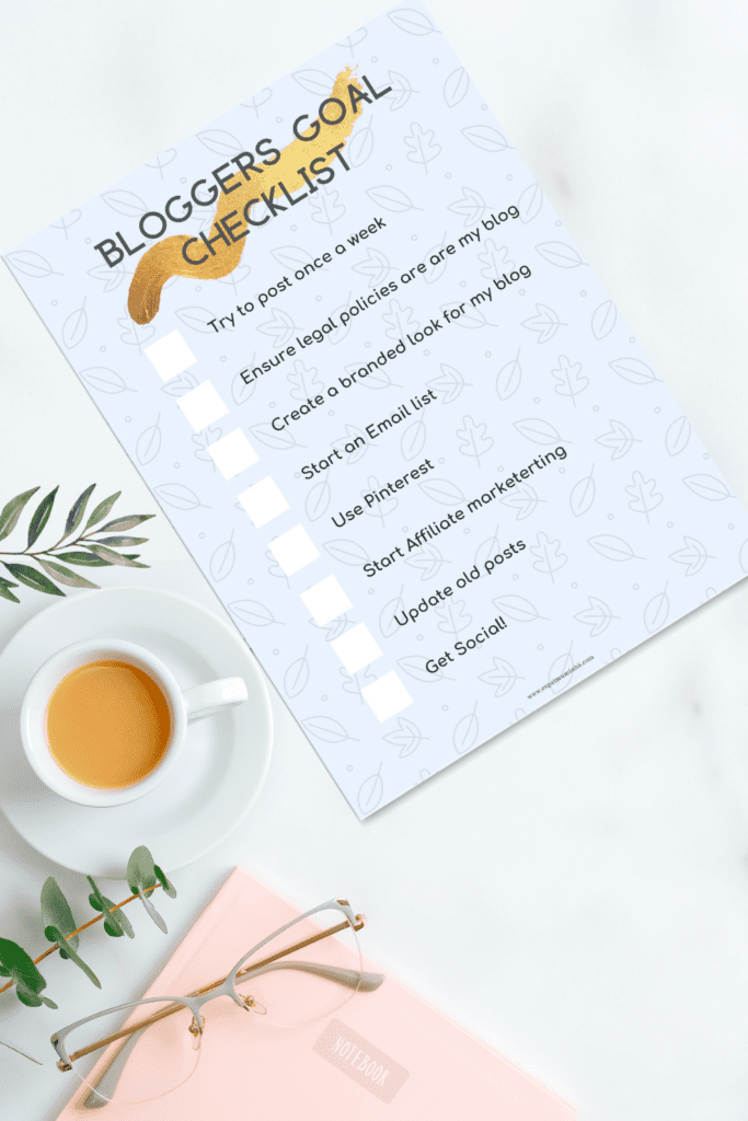 blogging checklist