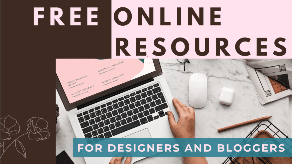 free online resources for designers and blogger