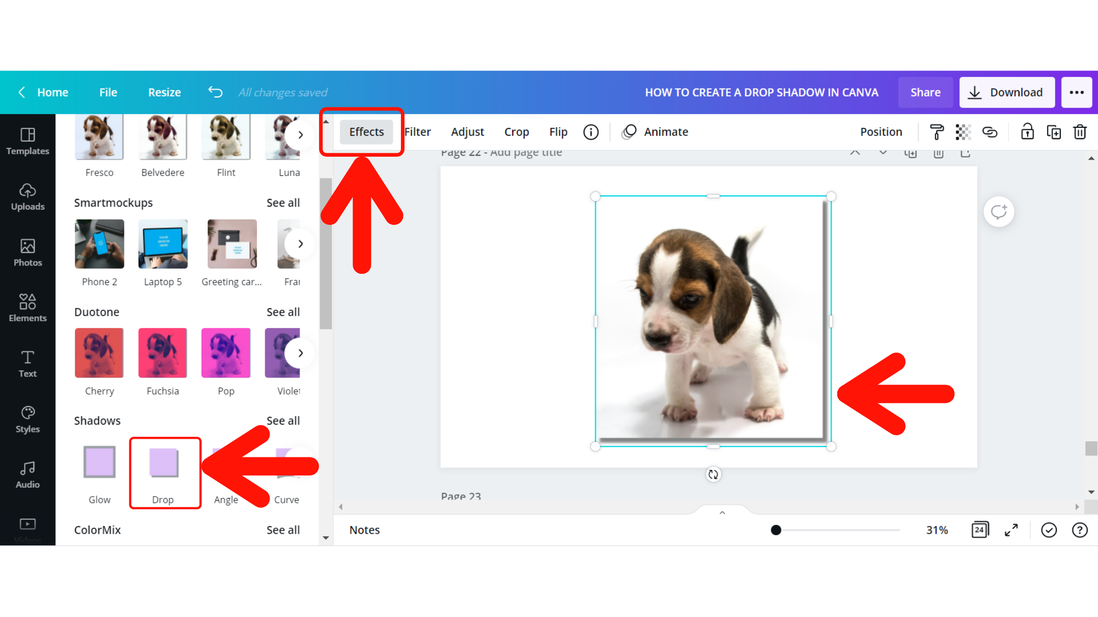 how-to-add-a-drop-shadow-in-canva-ky-designx