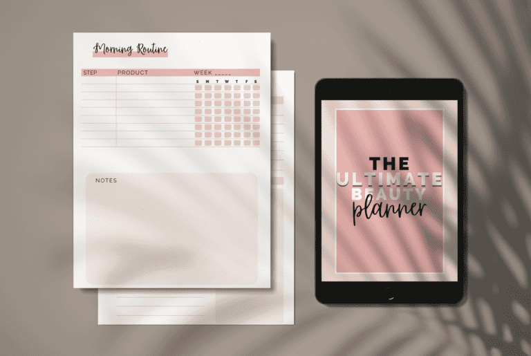 the ultimate free beauty planner