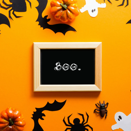 Free Spooky Halloween Boo Printable Poster